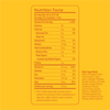 Nutrition Facts label panel for Kin Euphorics Actual Sunshine Thumb